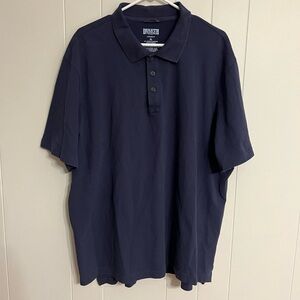 Duluth‎ trading Co navy blue polo size XL